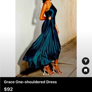 Pleated Maxi Dress (never worn)